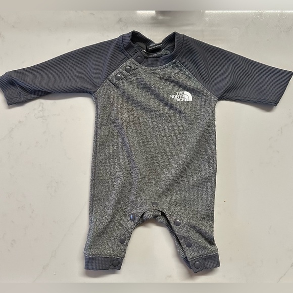 The North Face Waffle Baselayer One Piece - Infants 0-3 months - Picture 1 of 3
